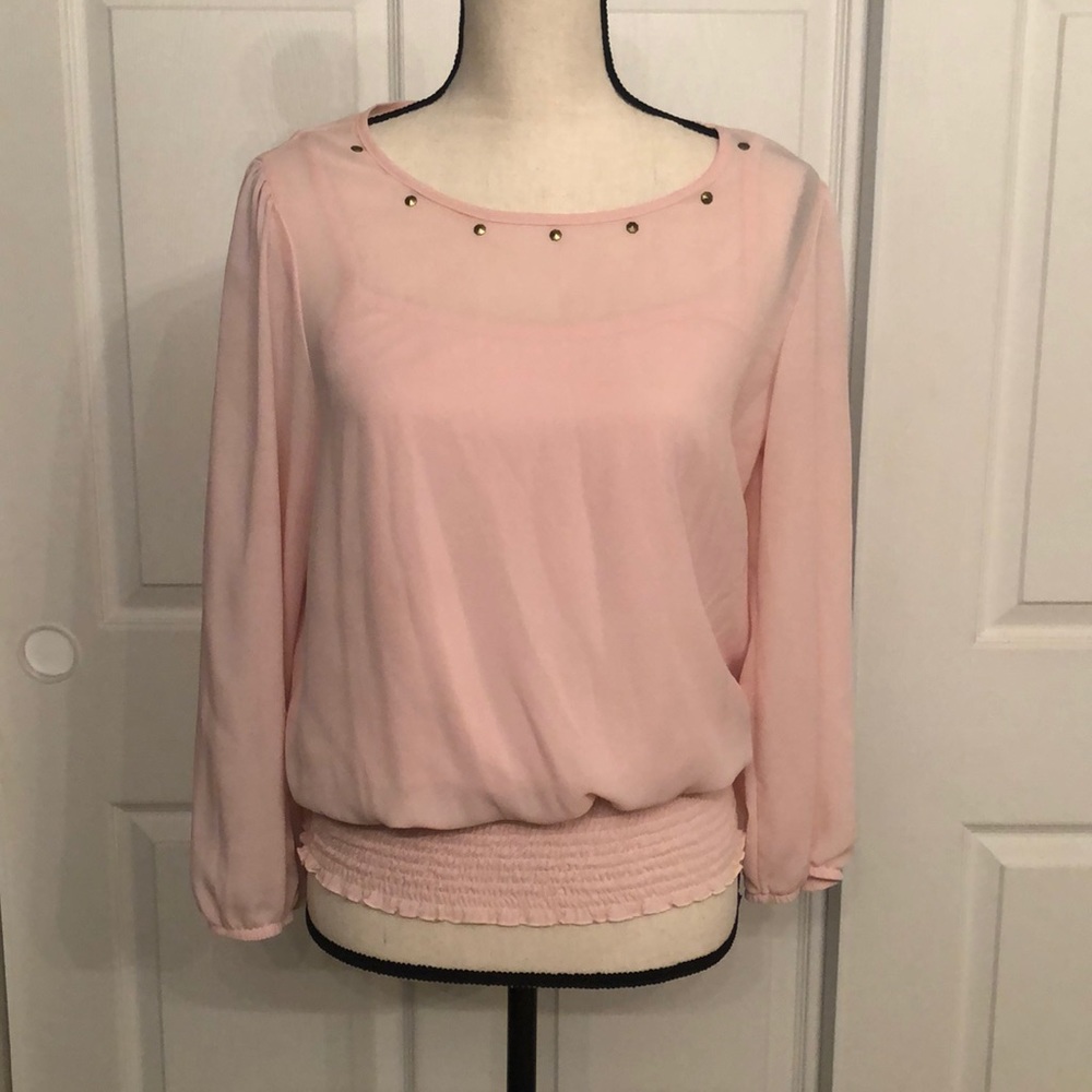 Sheer blouse